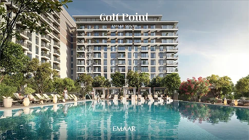 Golf Views 2-Bedroom Apartment for Sale in Golf Point Tower 2, Emaar South gallery 3