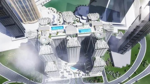 Golf Course View 1-Bedroom Furnished Apartment for Sale in Golf Views Seven City, JLT gallery 9