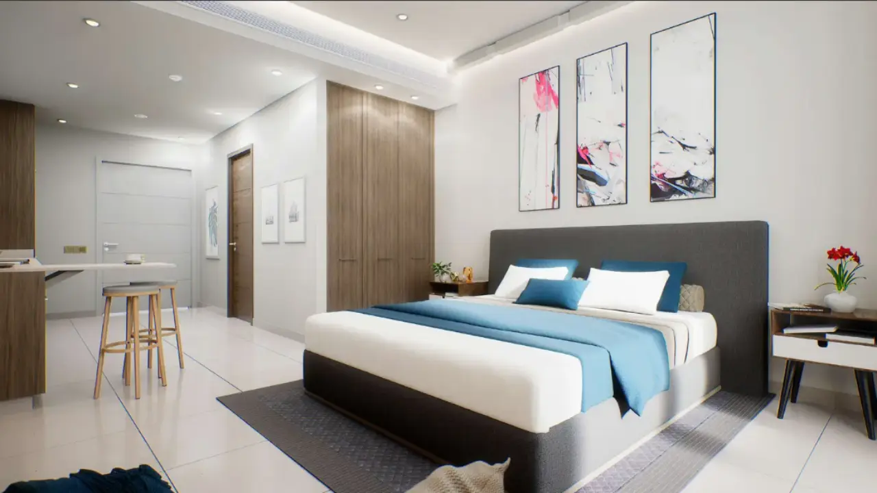 Golf Course View 1-Bedroom Furnished Apartment for Sale in Golf Views Seven City, JLT gallery 7