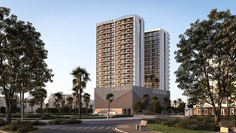 Modern 1-Bedroom Luxury Apartment for Sale in Greenfield by Samana, Warsan 4 gallery 4