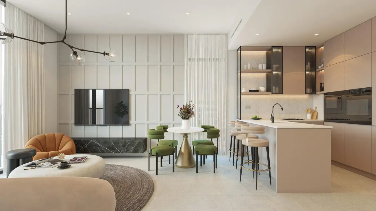 شقة جاهزة للسكن بغرفة نوم واحدة للبيع في هادلي هايتس، منطقة قرية جميرا الدائرية 11 معرض 4