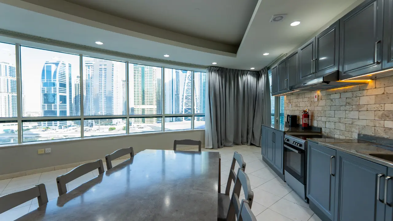 Сдается в аренду полностью отремонтированная 4-комнатная квартира в Horizon Tower, Dubai Marina. галерея 13