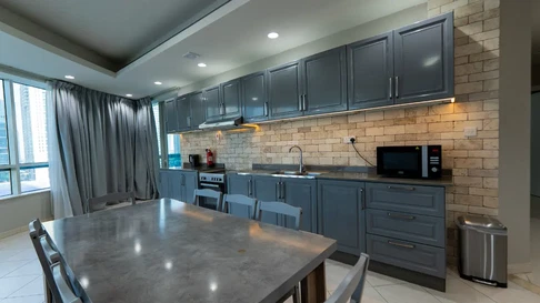 شقة مُجددة بالكامل مكونة من 4 غرف نوم للإيجار في برج هورايزون، دبي مارينا معرض 12