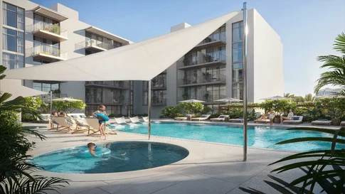 Spacious 1-Bedroom Pool Facing Apartment for Sale in IR1DIAN Park, JVC District 13 gallery 6