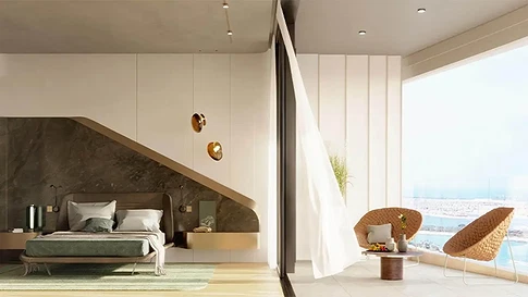 Furnished 2-Bedroom Sea View Apartment for Sale in Iconic Residences, Dubai Internet City gallery 2