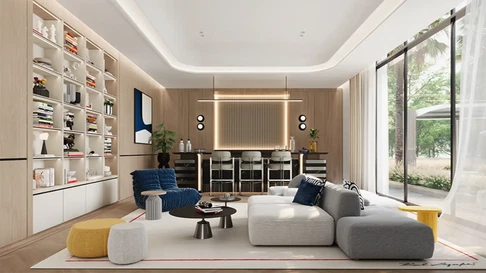 فيلا فاخرة مكونة من 6 غرف نوم للبيع في Karl Lagerfeld Villas، المنطقة 11، مدينة MBR معرض 10