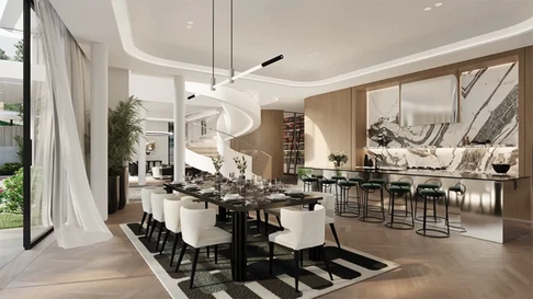 فيلا فاخرة مكونة من 6 غرف نوم للبيع في Karl Lagerfeld Villas، المنطقة 11، مدينة MBR معرض 9