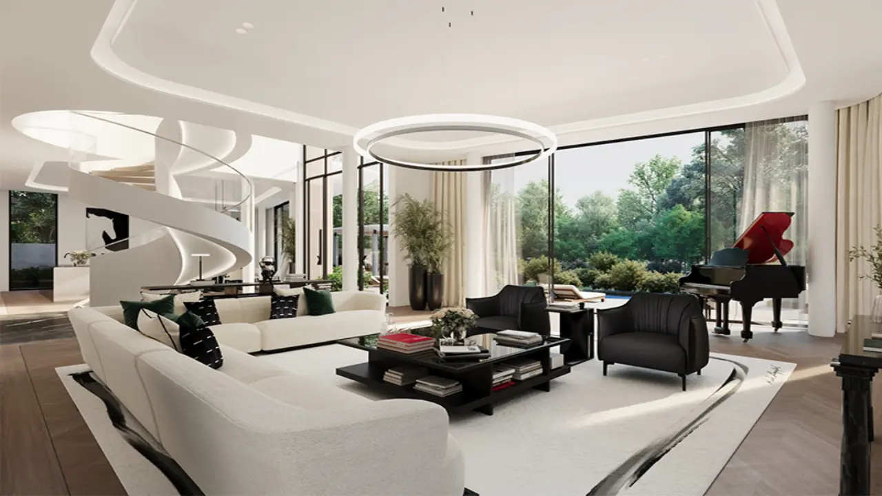 Роскошная вилла с 6 спальнями на продажу в комплексе Karl Lagerfeld Villas, район 11, город MBR галерея 9