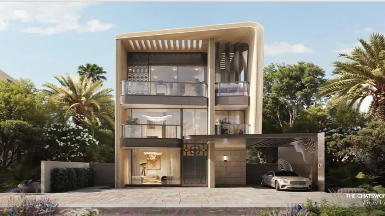 Роскошная вилла с 5 спальнями на продажу в районе Найтсбридж 2, район 11, город МБР галерея 8