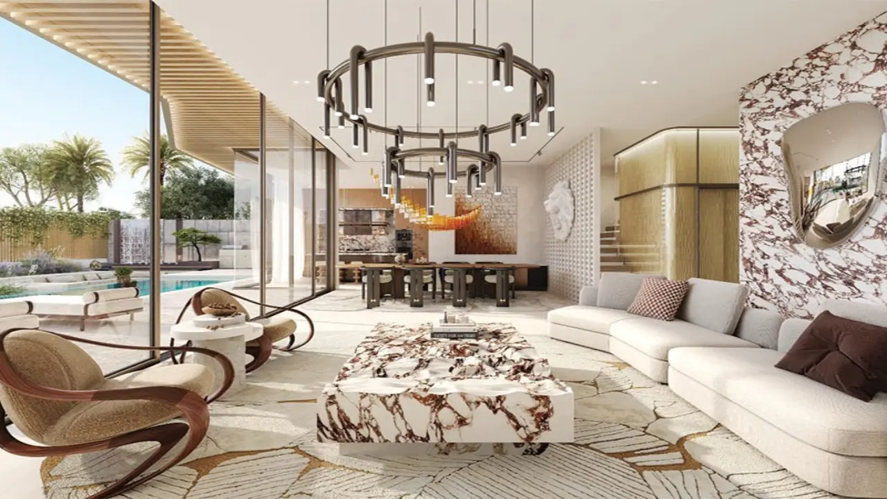 Роскошная вилла с 5 спальнями на продажу в районе Найтсбридж 2, район 11, город МБР галерея 6