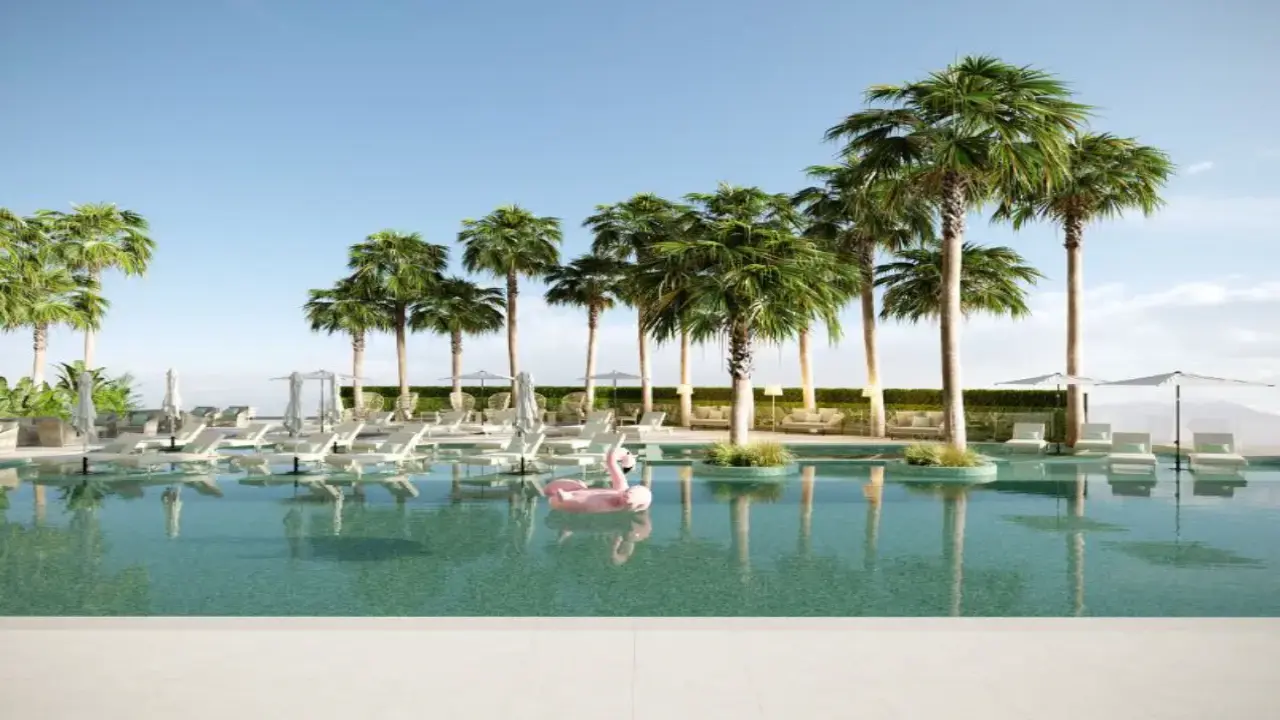 شقة مفروشة بالكامل مكونة من غرفتي نوم للبيع في ماج 330، مدينة العرب معرض 12