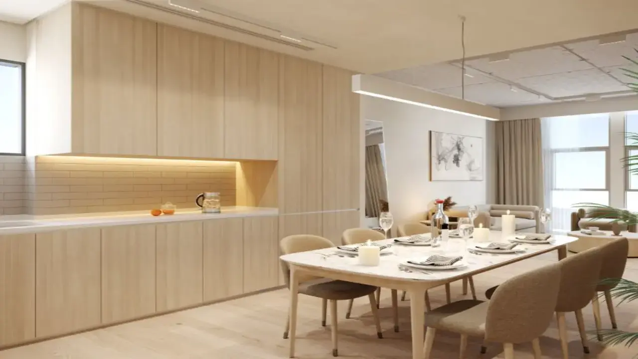 شقة مفروشة بالكامل مكونة من غرفتي نوم للبيع في ماج 330، مدينة العرب معرض 6