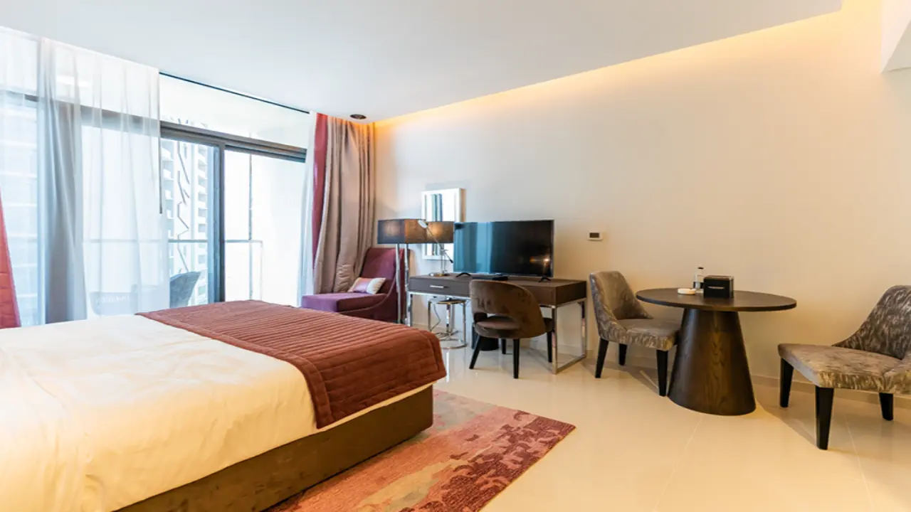 شقة استوديو في الطابق العلوي للبيع في داماك ميزون أيكون سيتي، الخليج التجاري معرض 8