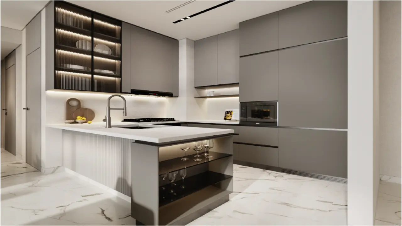 شقة فاخرة بغرفة نوم واحدة للبيع في مانسوري ريزيدنسز من شركة أعمال، رأس الخور معرض 2