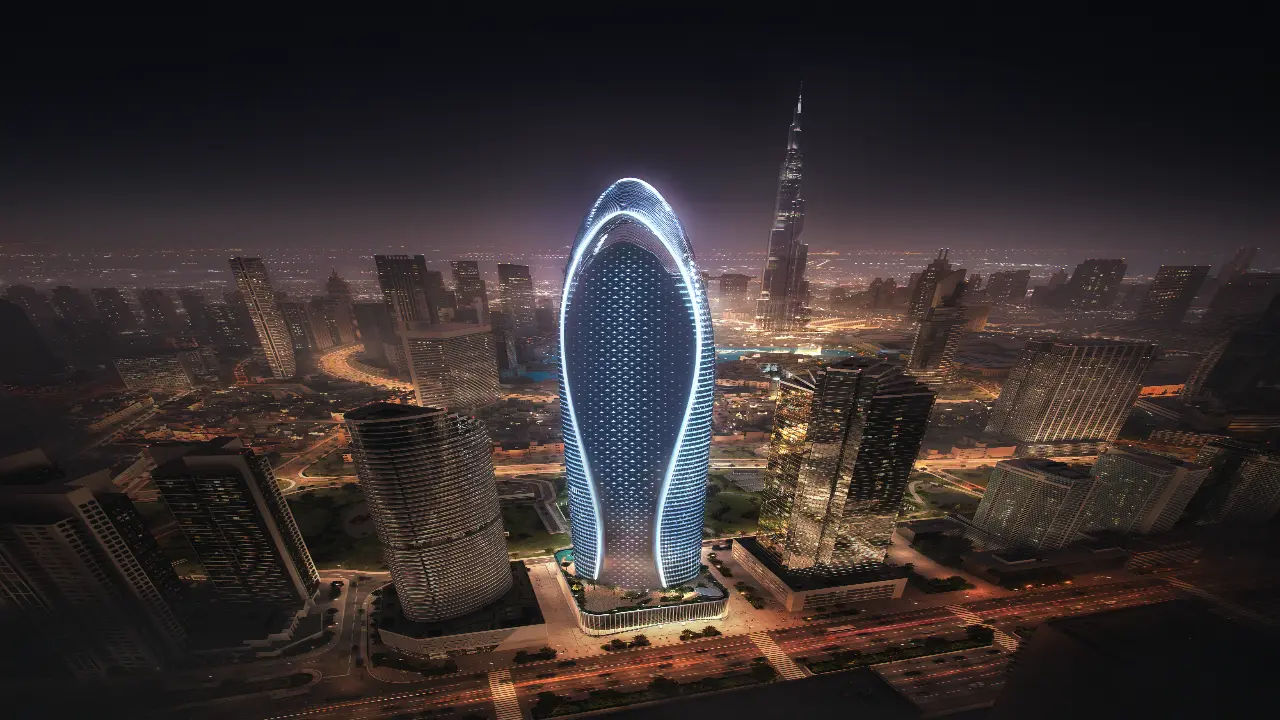 شقة بغرفتي نوم مطلة على برج خليفة للبيع في مرسيدس بنز بليس، وسط مدينة دبي معرض 6