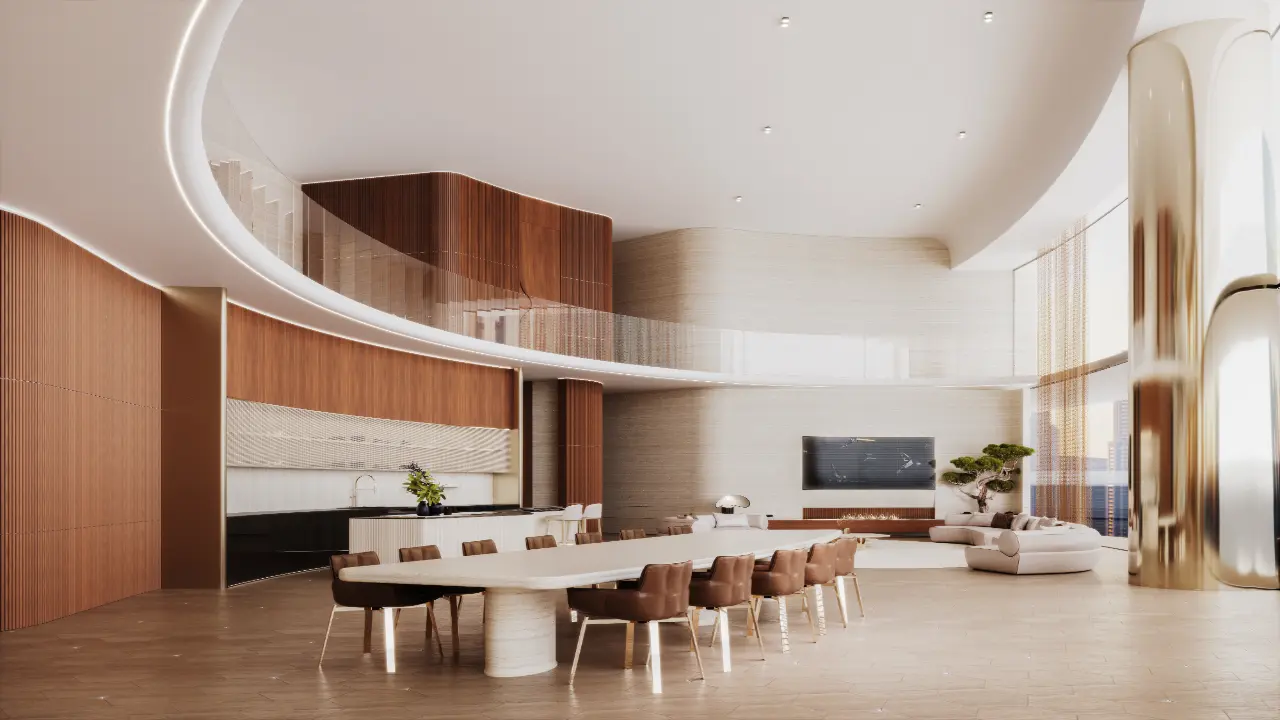 شقة بغرفتي نوم مطلة على برج خليفة للبيع في مرسيدس بنز بليس، وسط مدينة دبي معرض 2