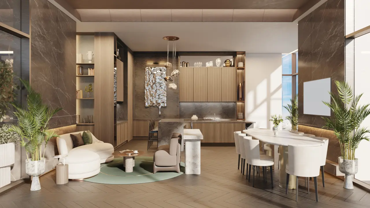 Апартаменты класса люкс с 2 спальнями и видом на пляж на продажу в South Tower, Mercer House, JLT галерея 8