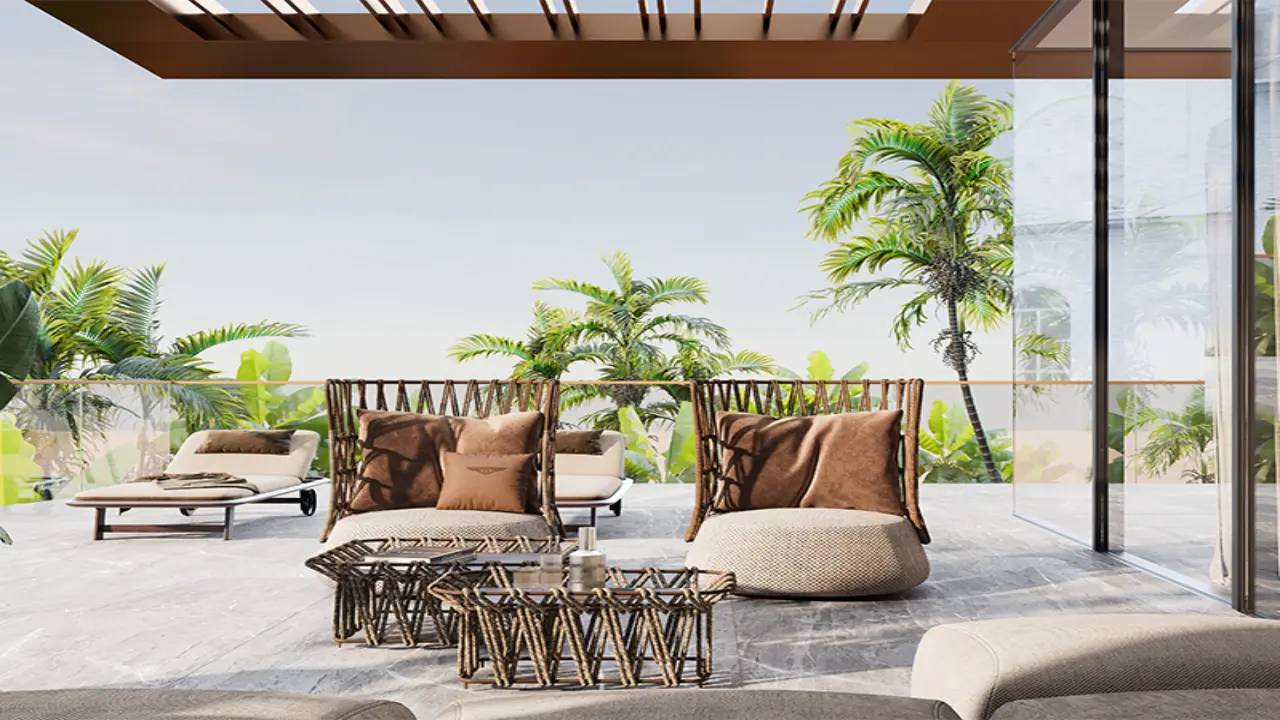 Полностью меблированная вилла с 5 спальнями на продажу в комплексе Mira Villas by Bentley, MBR City галерея 12