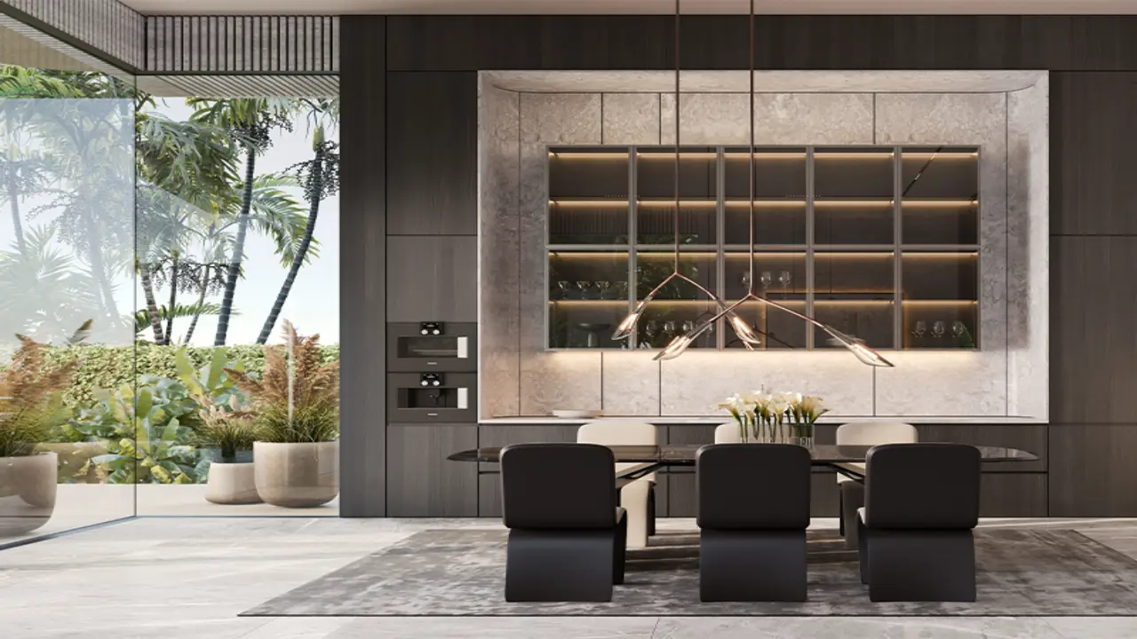 Полностью меблированная вилла с 5 спальнями на продажу в комплексе Mira Villas by Bentley, MBR City галерея 9