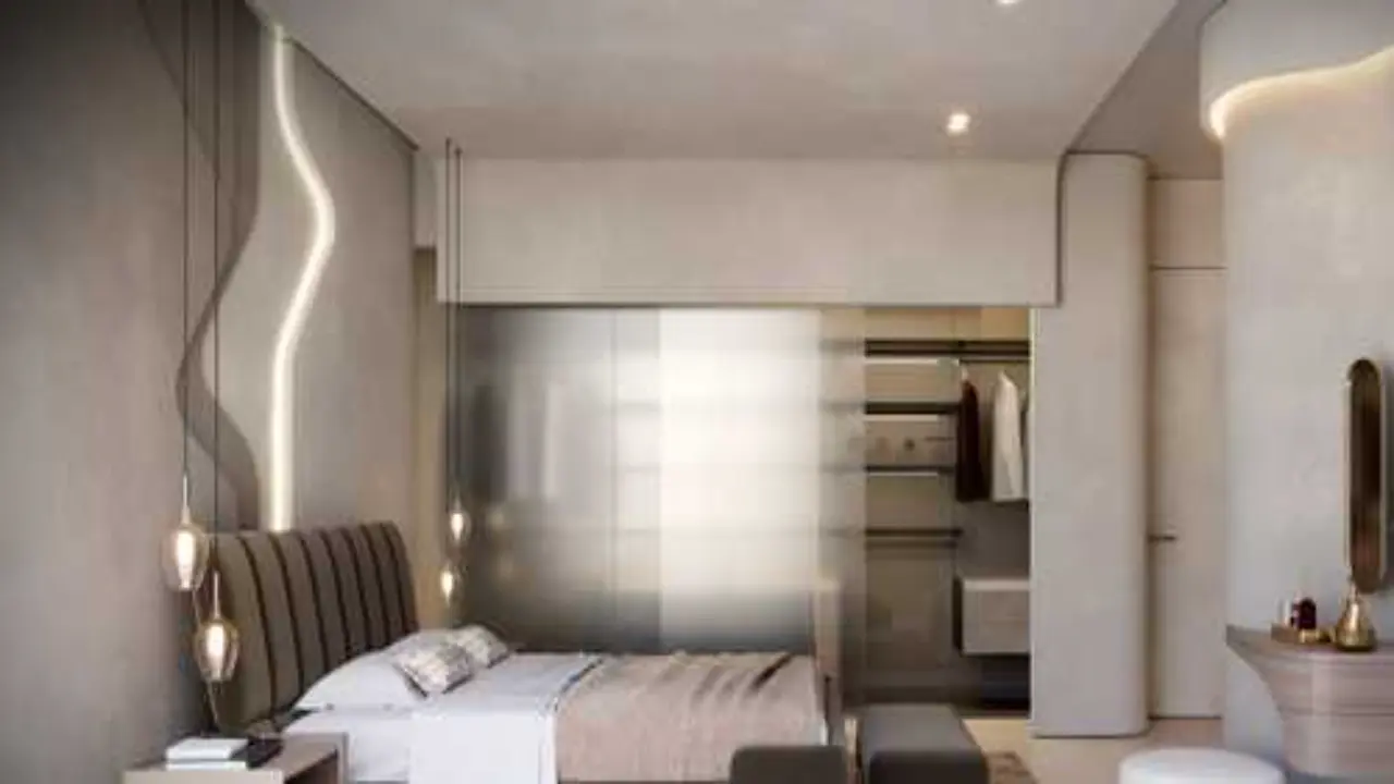 Современные меблированные апартаменты с 3 спальнями на продажу в Natuzzi Harmony Residences, острова Дубай галерея 3