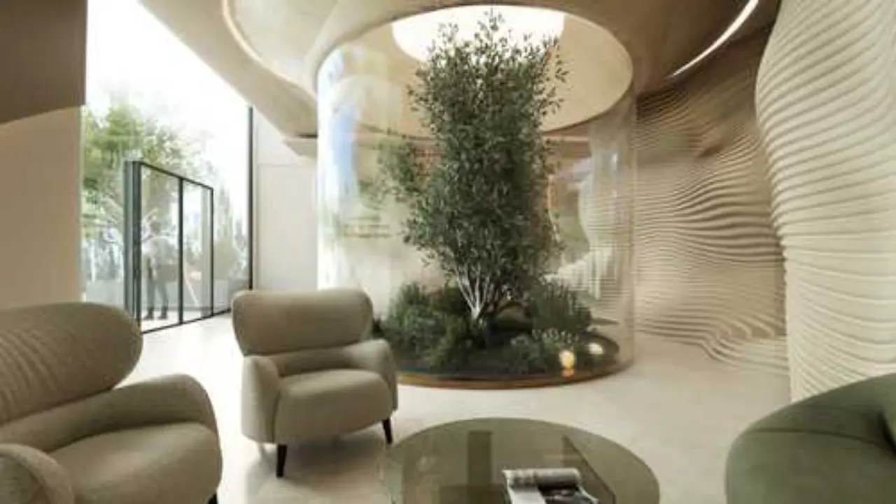 Современные меблированные апартаменты с 3 спальнями на продажу в Natuzzi Harmony Residences, острова Дубай галерея 2