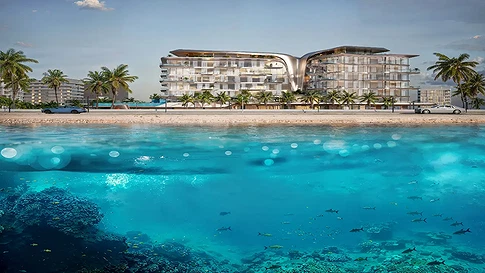 Продается двухкомнатная квартира с видом на море в комплексе Do Hotels and Residences, Дубайские острова. галерея 5