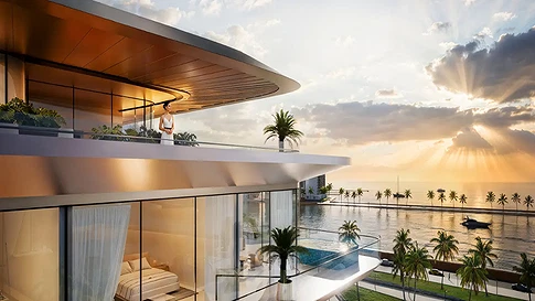 Продается двухкомнатная квартира с видом на море в комплексе Do Hotels and Residences, Дубайские острова. галерея 7