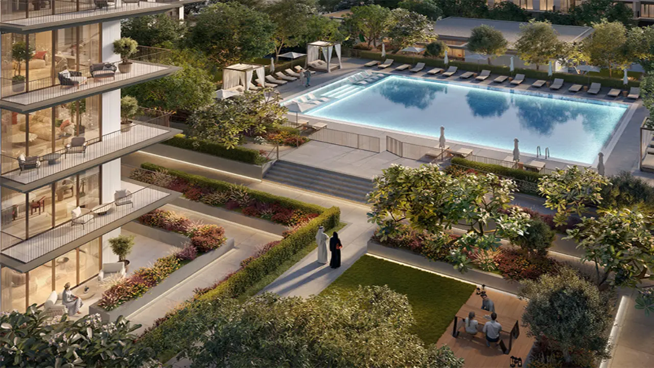 شقة فاخرة مكونة من غرفتي نوم مطلة على الواجهة البحرية للبيع في أوشن كوف 1، ميناء راشد معرض 9