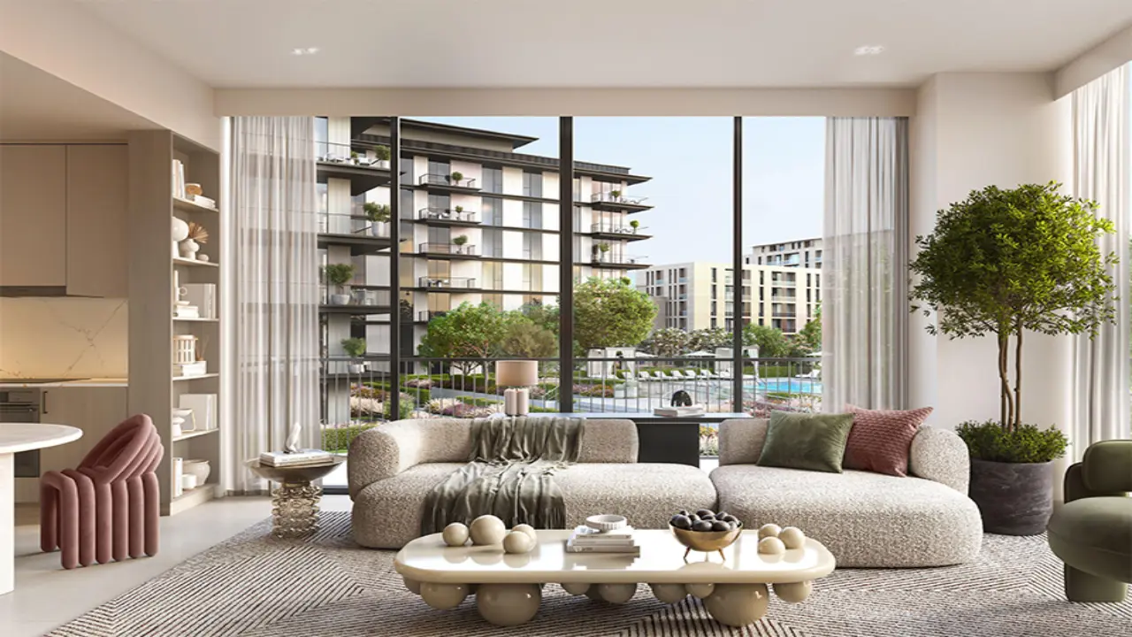 شقة فاخرة مكونة من غرفتي نوم مطلة على الواجهة البحرية للبيع في أوشن كوف 1، ميناء راشد معرض 6