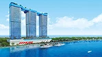 Полностью меблированная квартира-студия с видом на море на продажу в Oceanz 2, Dubai Maritime City миниатюра галереи 3