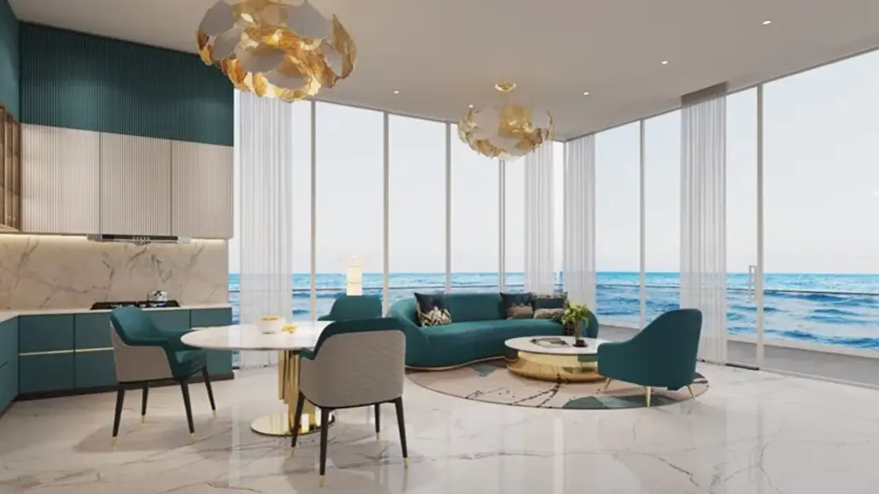 Luxury & Sea View Studio Apartment for Sale in Oceanz 2, Dubai Maritime City gallery 3