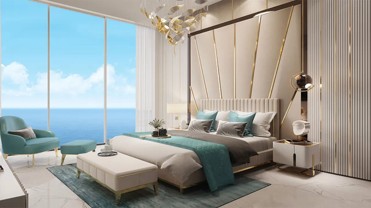 شقة استوديو مفروشة بالكامل مطلة على البحر للبيع في أوشنز 2، مدينة دبي البحرية معرض 11