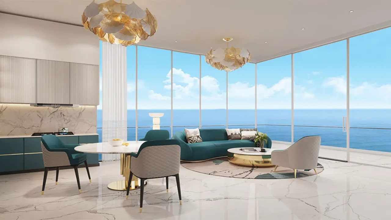 شقة استوديو مفروشة بالكامل مطلة على البحر للبيع في أوشنز 2، مدينة دبي البحرية معرض 10