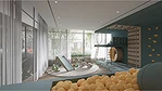 Роскошные апартаменты с 1 спальней и системой «умный дом» на продажу в One Beverly, Arjan миниатюра галереи 8
