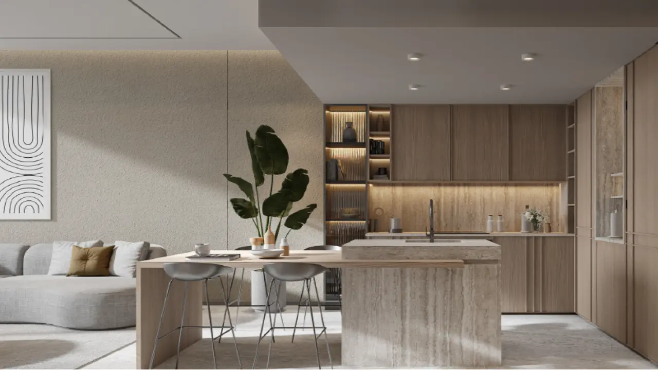 شقة فاخرة بغرفة نوم واحدة بنظام المنزل الذكي للبيع في وان بيفرلي، أرجان معرض 6