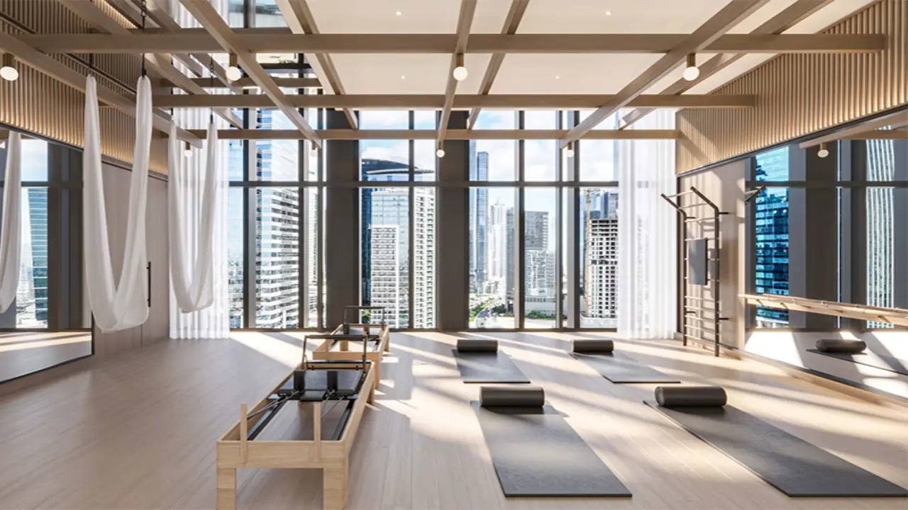 شقة حديثة وواسعة مكونة من غرفة نوم واحدة للبيع في ون ريفر بوينت، الخليج التجاري معرض 6