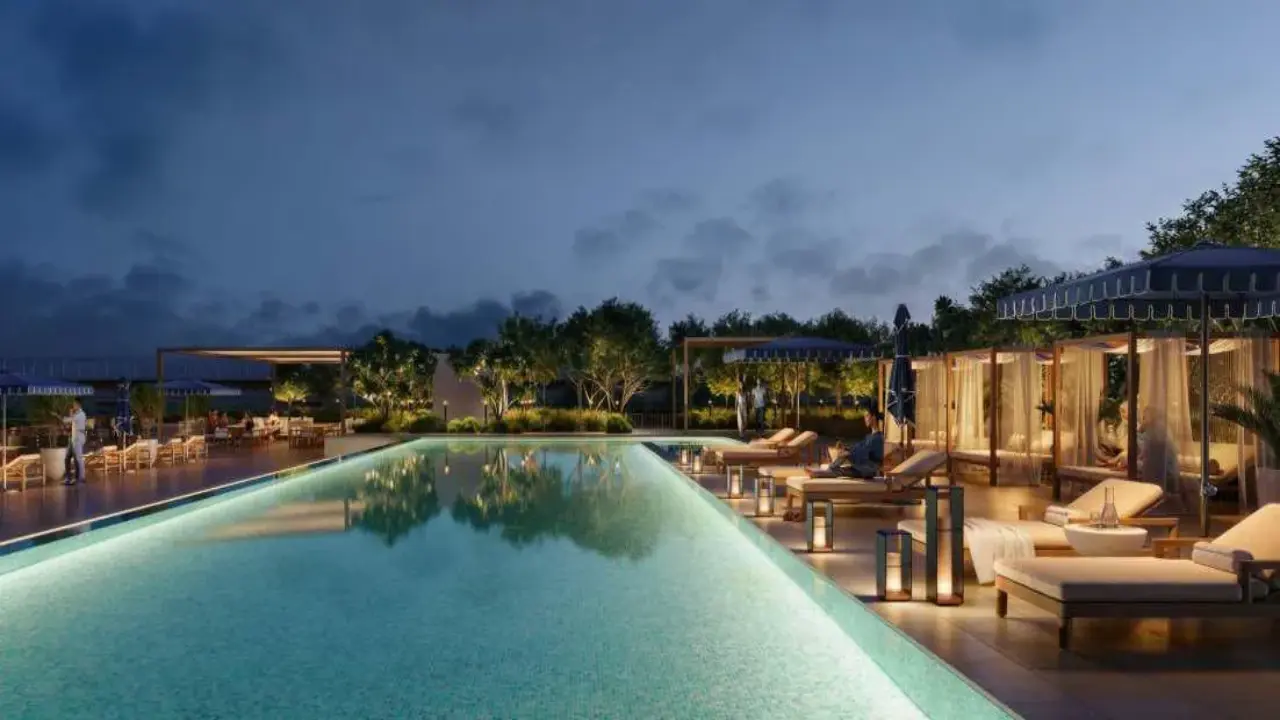 شقة بغرفة نوم واحدة مطلة على الواجهة البحرية مع عائد استثماري مرتفع للبيع في Palace Residences Creek Blue معرض 8