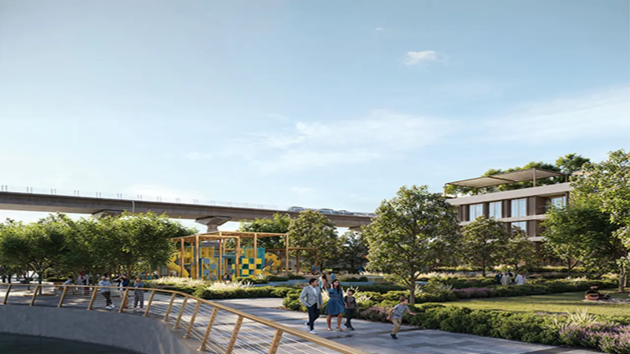 شقة جديدة تمامًا مكونة من غرفتي نوم مطلة على الواجهة البحرية للبيع في Palace Residences Creek Blue معرض 3