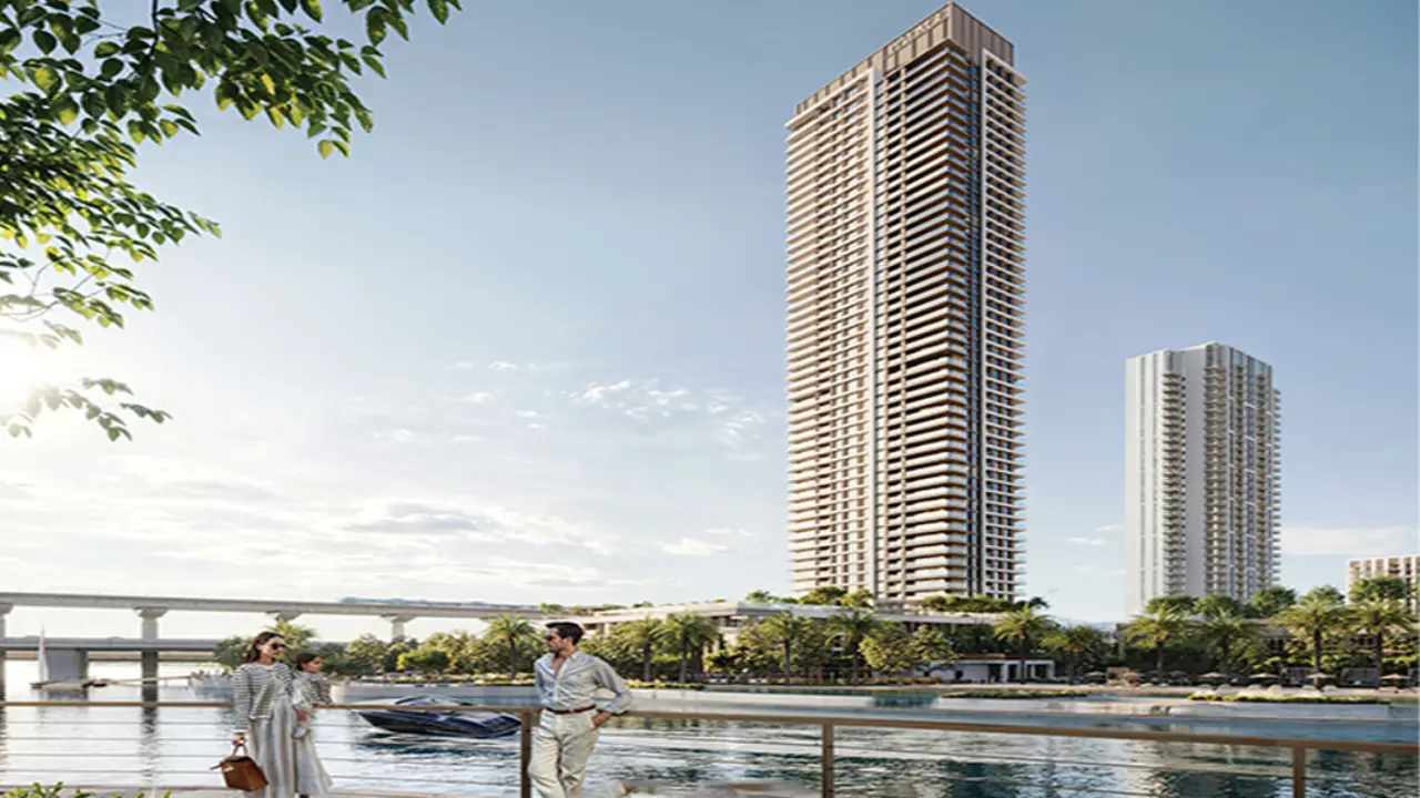 شقة جديدة تمامًا مكونة من غرفتي نوم مطلة على الواجهة البحرية للبيع في Palace Residences Creek Blue معرض 2