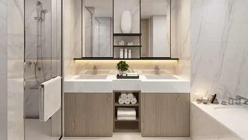 Продается просторная 1-комнатная квартира с видом на море в Palm Beach Tower 3, Palm Jumeirah. галерея 2