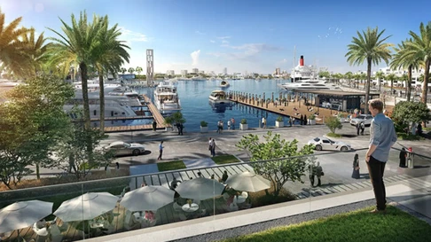 شقة بغرفتي نوم مطلة على البحر بعائد استثماري مرتفع للبيع في بير بوينت 2، ميناء راشد معرض 7
