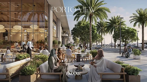 Роскошные апартаменты с 2 спальнями на берегу моря на продажу в Porto View, Мина Рашид галерея 8