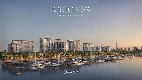 Роскошные апартаменты с 2 спальнями на берегу моря на продажу в Porto View, Мина Рашид галерея 5