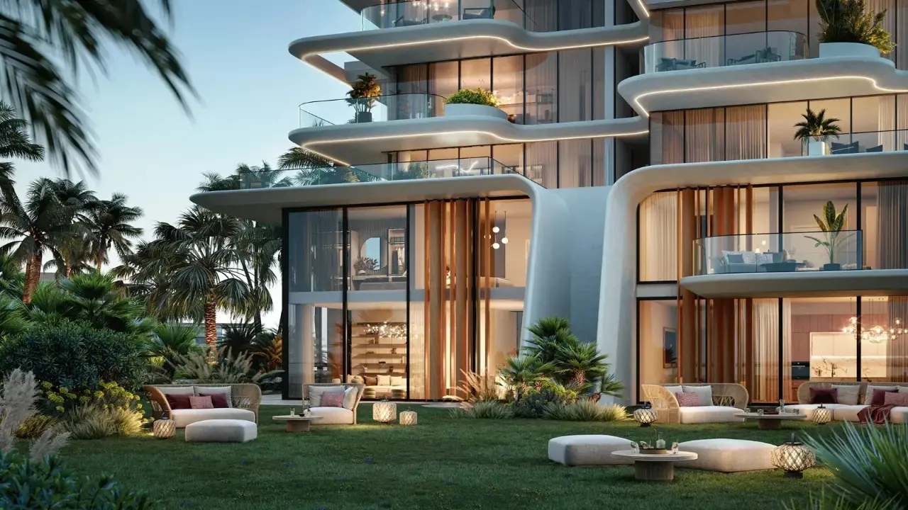 Роскошные апартаменты с 2 спальнями и видом на море на продажу в Рене, Дубайские острова галерея 3