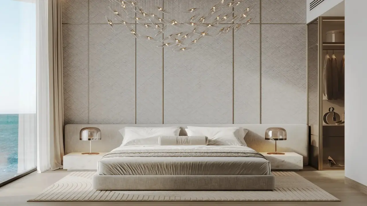 Роскошные апартаменты с 2 спальнями и видом на море на продажу в Рене, Дубайские острова галерея 2