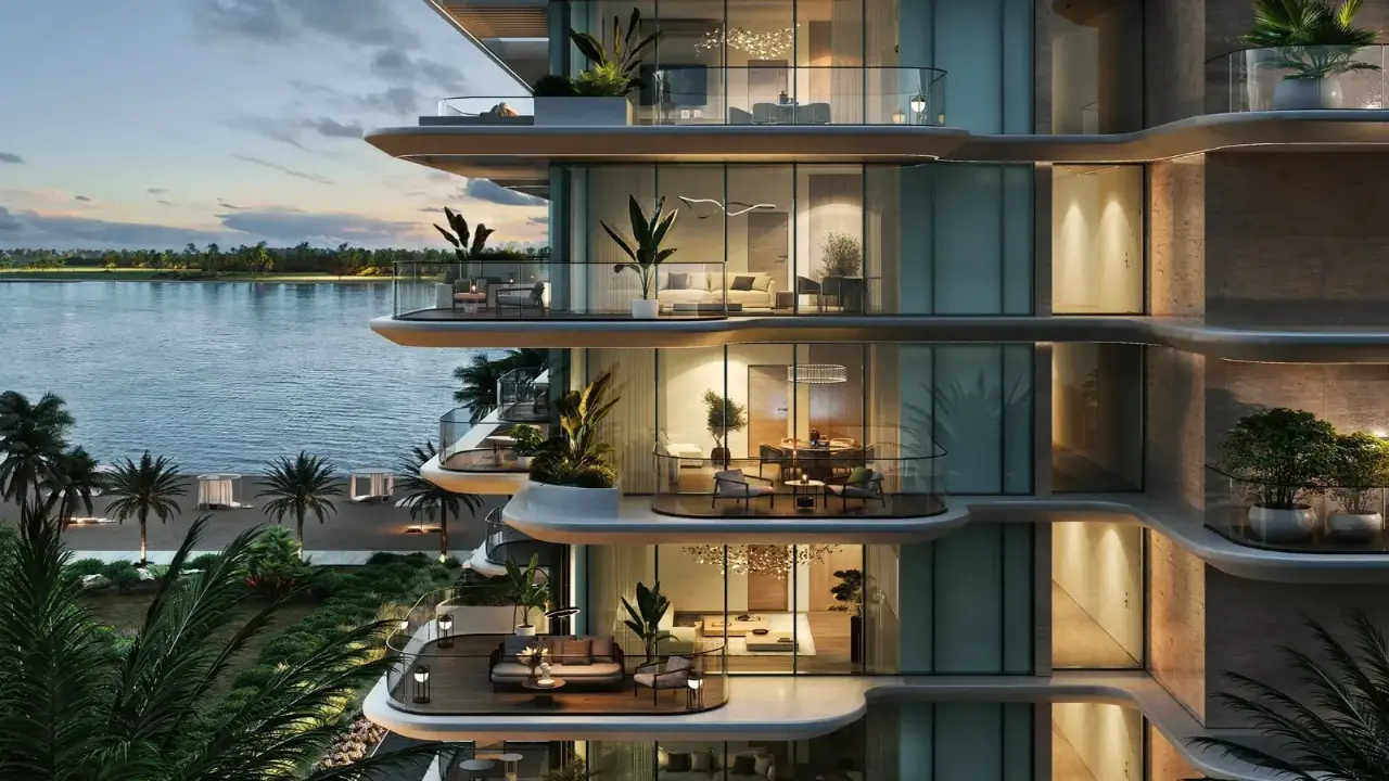 Роскошные апартаменты с 2 спальнями и видом на море на продажу в Рене, Дубайские острова галерея 8