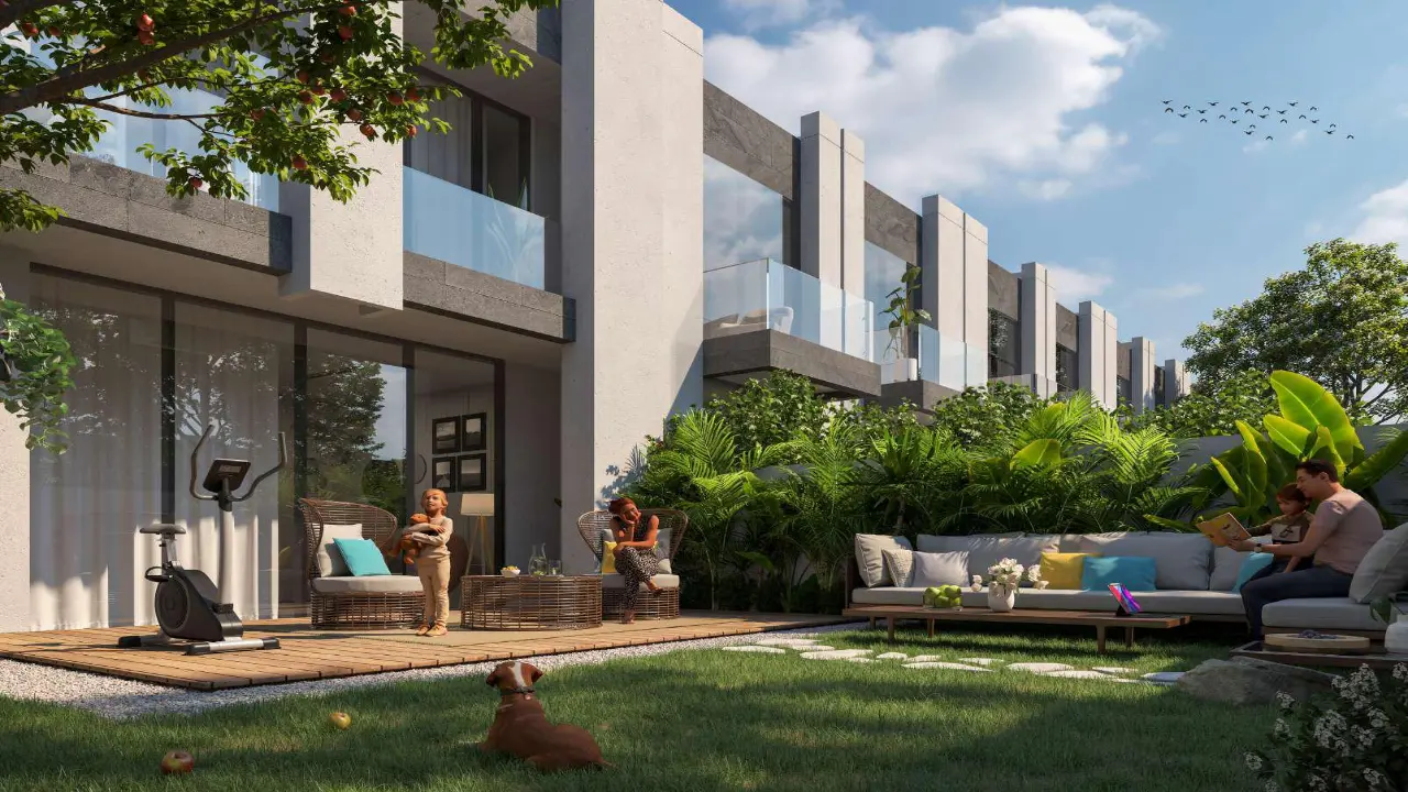 Роскошный таунхаус с 2 спальнями на продажу в Reportage Village, Dubailand галерея 1