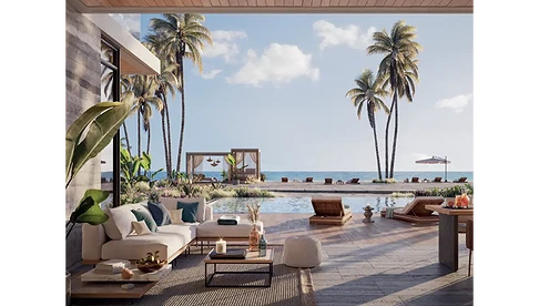 Просторные апартаменты с 2 спальнями на продажу в Rixos Beach Residences, Дубайские острова галерея 9