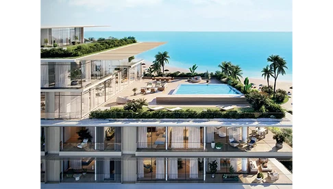 Просторные апартаменты с 2 спальнями на продажу в Rixos Beach Residences, Дубайские острова галерея 5
