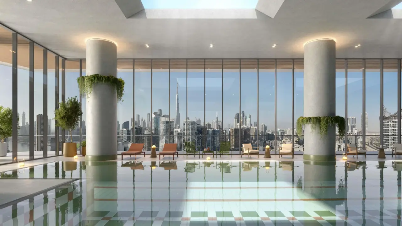 Современная меблированная квартира с 1 спальней на продажу в Rove Home Marasi Drive, Business Bay галерея 2